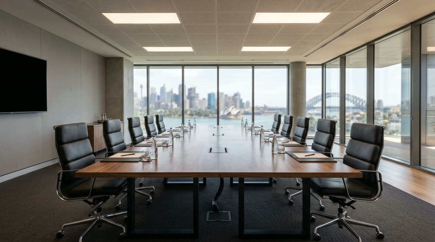 Sala executiva em Sydney CBD